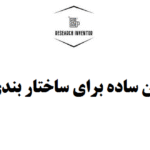 ده قانون ساده برای ساختار بندی مقاله