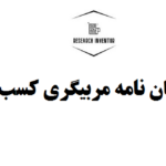 انجام پایان نامه مربیگری کسب و کار